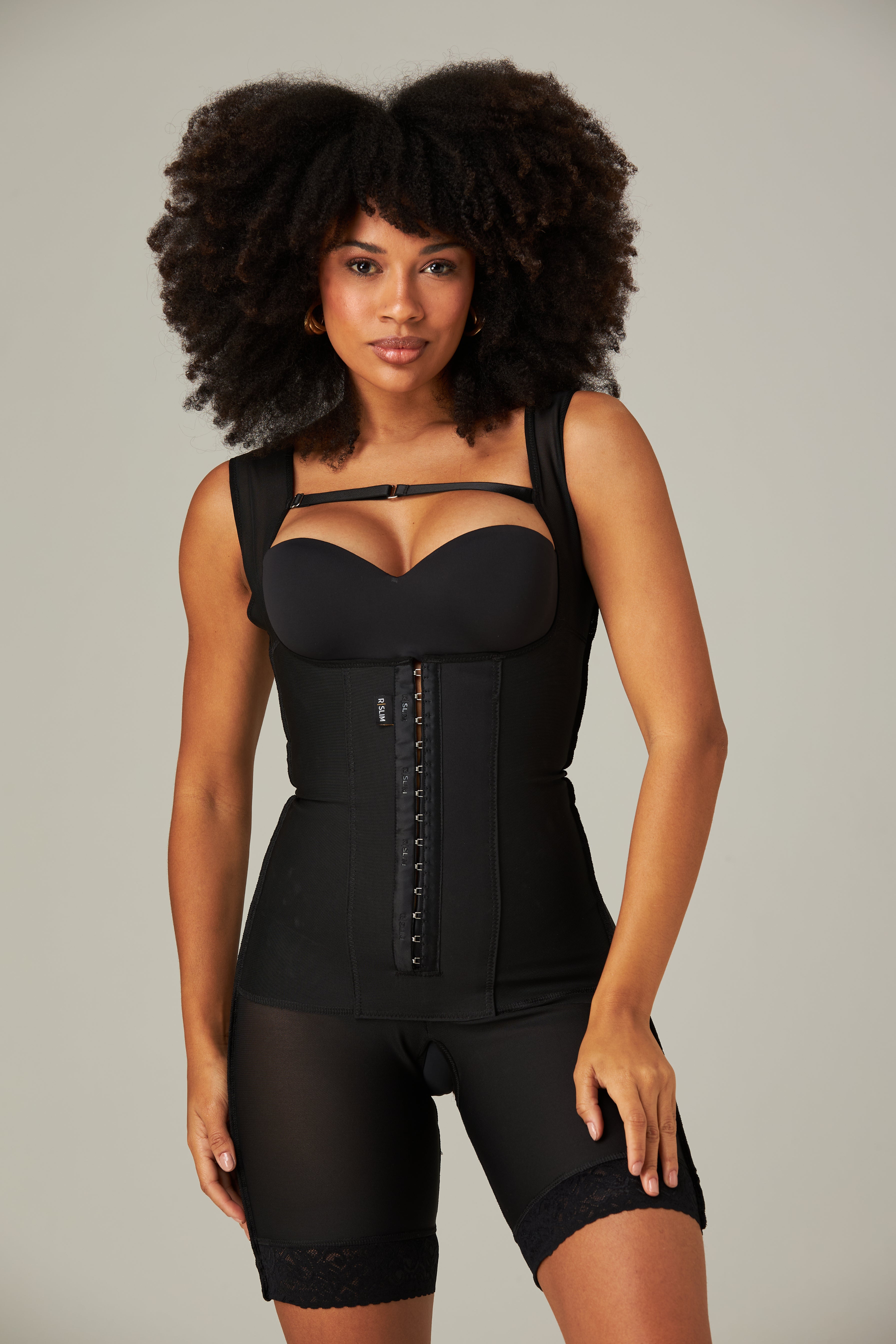 Cinta Malha Plana 1/2 Coxa Sem Sutiã - MP2043