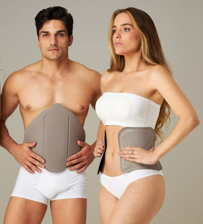 Kit Talas Abdominal + Cintura Dupla-Face FlatBump 5 - KTATC5